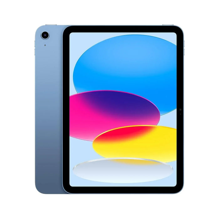 Apple iPad (10th Generation): with A14 Bionic chip, 256GB, Wi-Fi 6, 12MP front/12MP Back Camera, Touch ID, All-Day Battery Life-Blue