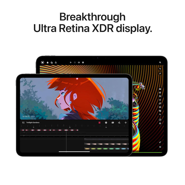 Apple iPad Pro 13″ (M4): Ultra Retina XDR Display, 512GB, 12MP Front Camera / 12MP Back Camera, LiDAR Scanner, Wi-Fi 6E + 5G Cellular with eSIM, All-Day Battery Life, Standard Glass — Space Black